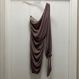 One Shoulder Homecoming Dress